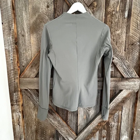 JANJII ROVER MERINO WOOL RUN PULLOVER 1/2 ZIP WOMEN SMALL S - Picture 2 of 7